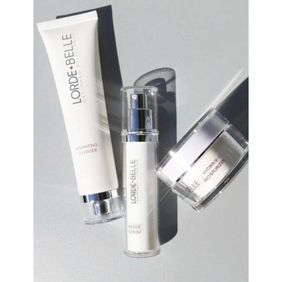 Lorde + Belle 3 Piece Anti Aging Skin Care Regimen MSRP $199 New In Box - Picture 2 of 16